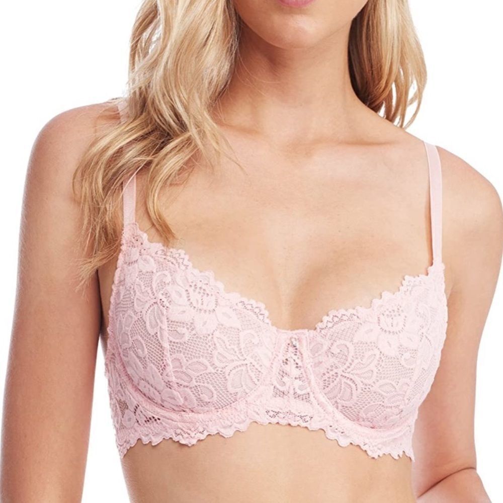 🎀nwt Jenny Jen Emma Demi Lace Unpadded Underwire Bra 34C🎀